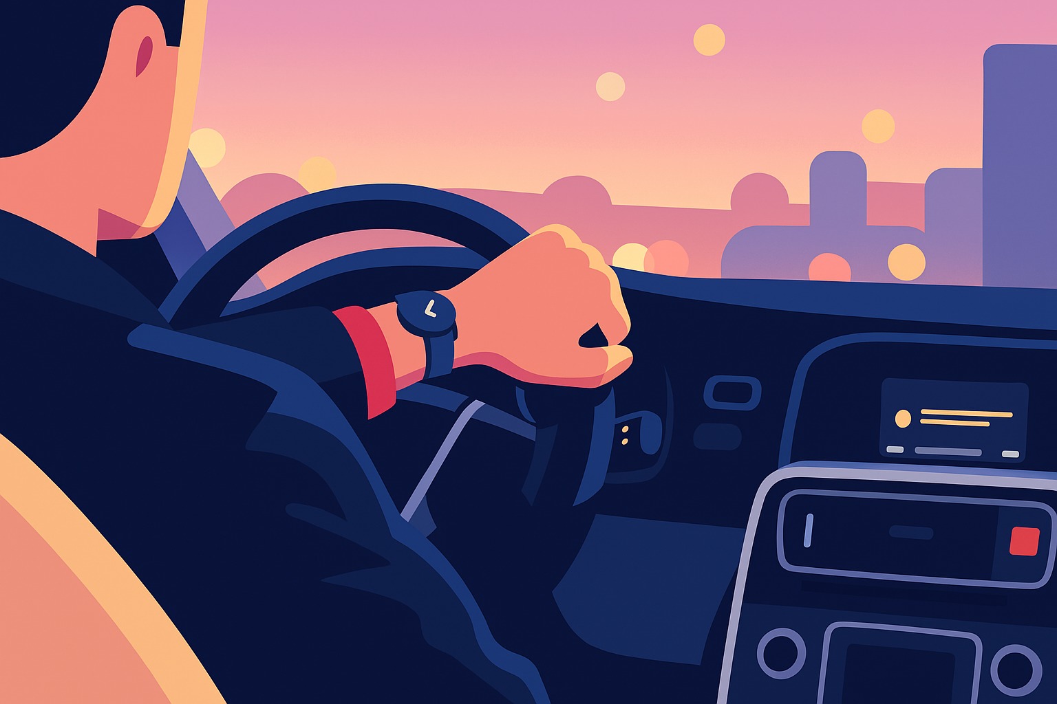 Convoyage par chauffeur professionnel